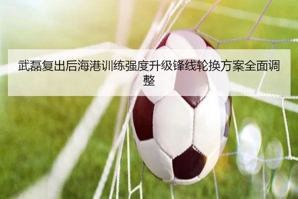 武磊复出后海港训练强度升级锋线轮换方案全面调整